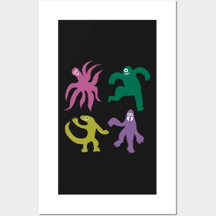 Monster Dance Party Posters and Art